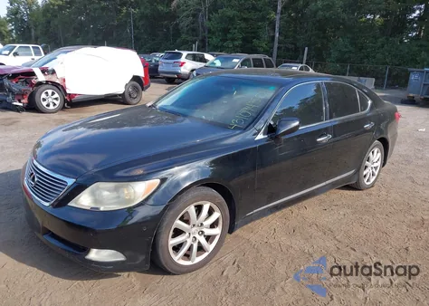 2007 Lexus Ls 460 from USA, damaged, VIN JTHBL46F875011293